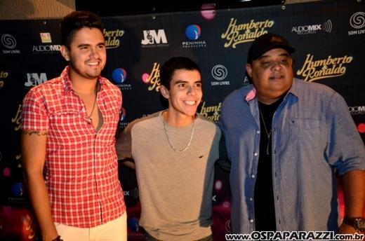 Humberto e Ronaldo no palco da Estância Nativa Sertaneja
