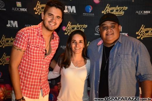 Humberto e Ronaldo no palco da Estância Nativa Sertaneja