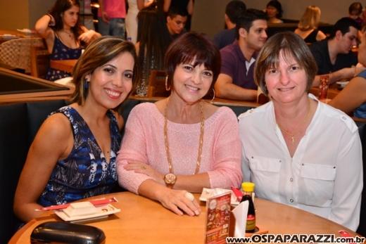 Colunista participa da inauguração do Restaurante Asami Sushi