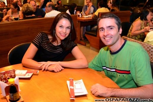 Colunista participa da inauguração do Restaurante Asami Sushi