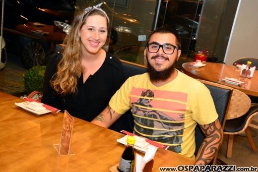 Colunista participa da inauguração do Restaurante Asami Sushi