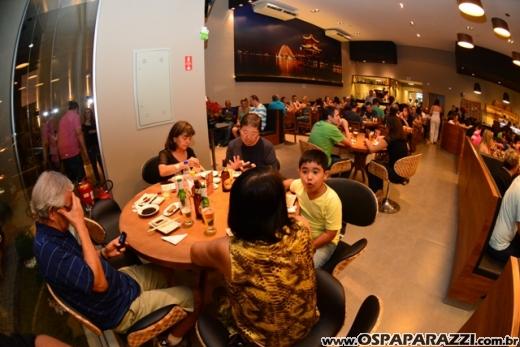 Colunista participa da inauguração do Restaurante Asami Sushi