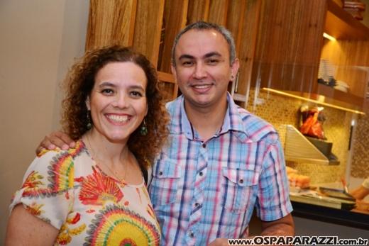 Colunista participa da inauguração do Restaurante Asami Sushi