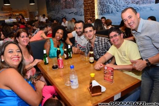 Colunista participa da inauguração do Restaurante Asami Sushi