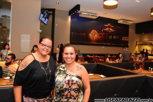 Colunista participa da inauguração do Restaurante Asami Sushi
