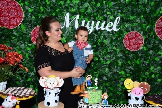 Gilberto Freitas comemora o primeiro aniversário do netinho Miguel