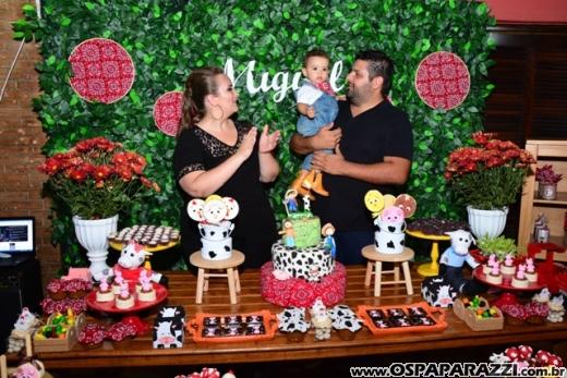 Gilberto Freitas comemora o primeiro aniversário do netinho Miguel