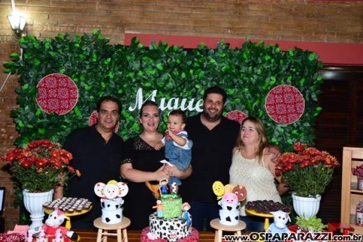 Gilberto Freitas comemora o primeiro aniversário do netinho Miguel