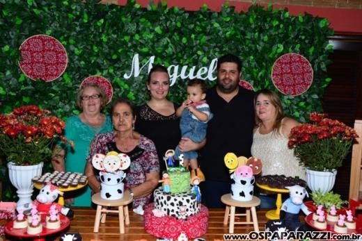 Gilberto Freitas comemora o primeiro aniversário do netinho Miguel