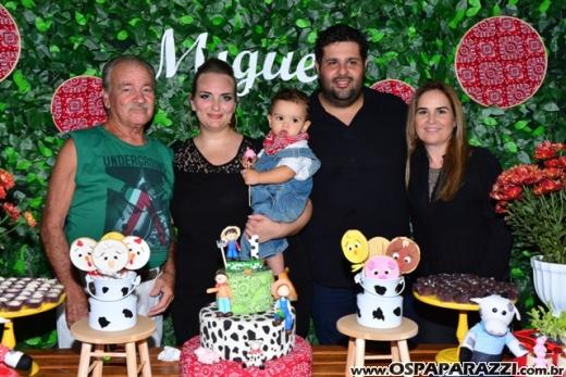 Gilberto Freitas comemora o primeiro aniversário do netinho Miguel