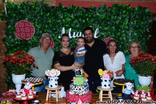 Gilberto Freitas comemora o primeiro aniversário do netinho Miguel