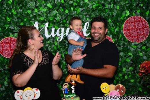 Gilberto Freitas comemora o primeiro aniversário do netinho Miguel
