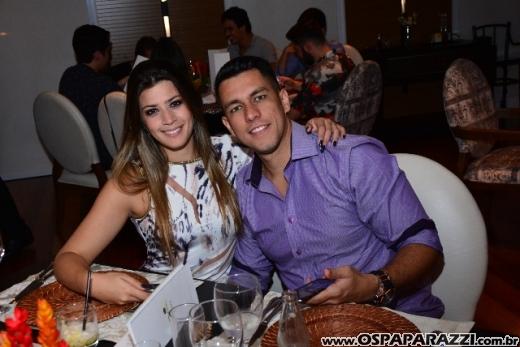 Paulo Camargo capricha na festa de aniversário no Le Palmier Restaurant