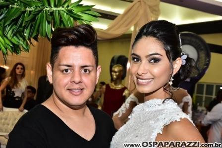 Celso Ricardo e Dennis Silva trazem Joyce Mendes para a 15a. Tok Dez Noivas
