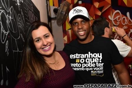 Bruno e Luana Santos comemoram o sucesso de Casa de Jorge - Um novo conceito de SAMBA!