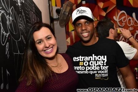 Bruno e Luana Santos comemoram o sucesso de Casa de Jorge - Um novo conceito de SAMBA!