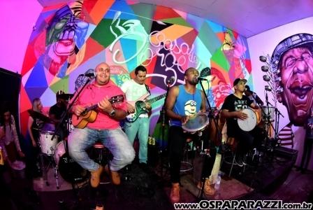 Bruno e Luana Santos comemoram o sucesso de Casa de Jorge - Um novo conceito de SAMBA!