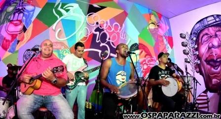 Bruno e Luana Santos comemoram o sucesso de Casa de Jorge - Um novo conceito de SAMBA!