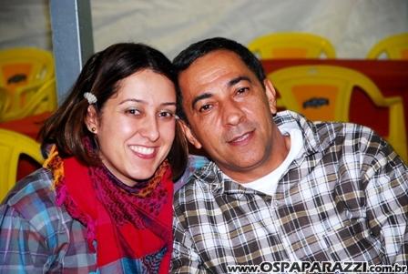 Ana Rita Nunes recebe o jogador Washington em seu aniversário