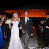 Fabricio Gomes e Janine Costa casam-se na Chácara Morada do Sol