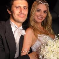 Fabricio Gomes e Janine Costa casam-se na Chácara Morada do Sol