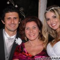 Fabricio Gomes e Janine Costa casam-se na Chácara Morada do Sol