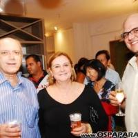 Ex-BBB Fernanda Cardoso participa de coquetel em São José