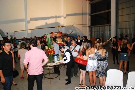 Desfile de moda no Aeroclube de São José dos Campos