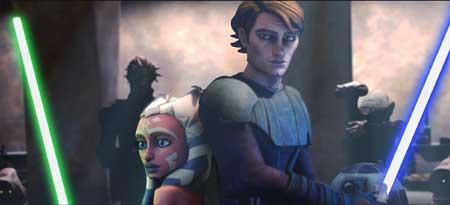 Cena do filme Star Wars: Clone Wars