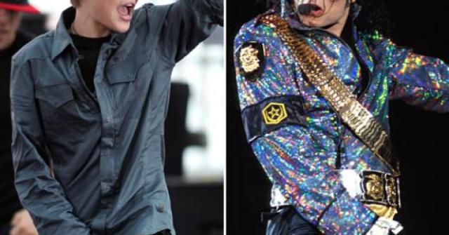 justin bieber e michael jackson