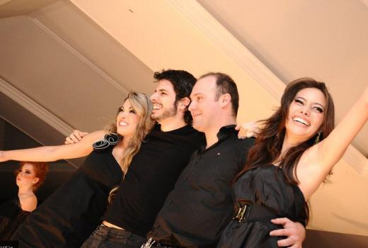 Kelly Maria e dupla Jonas Almeida e Marcela Monteiro do Vanguarda Mix