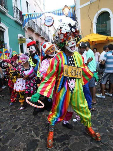 palhaços carnaval