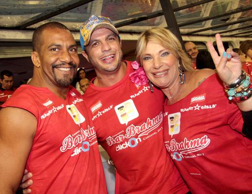 Kleber bam bam, Lucimara Parisi e marido