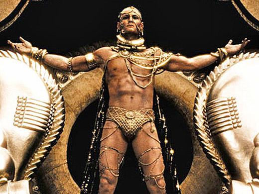 Rodrigo Santoro é o imperador Xerxes no filme 'Os 300 de Esparta'