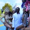 Imagem do clipe do Black Eyed Peas, 'Dont stop the party'