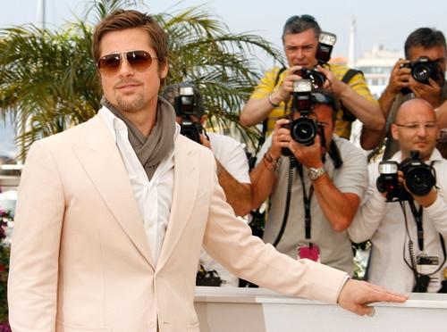 Brad Pitt em Cannes