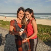 Fernanda Pontes grávida