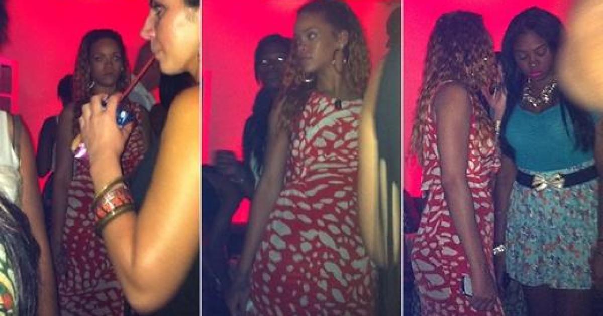 Rihanna curte balada em Barbados