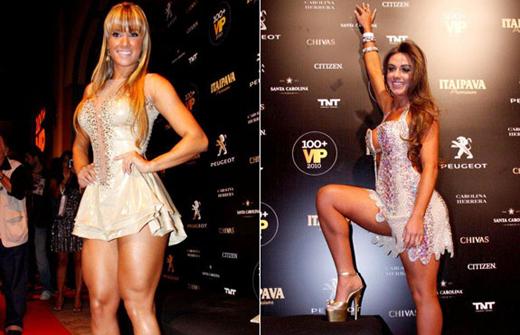 As Panicats Juju Salimeni e Nicole Bahls finalmente fizeram as pazes após uma série de polêmicas e troca de ofensas