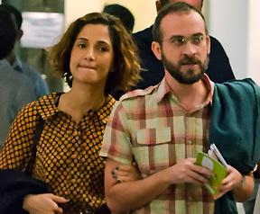 Camila Pitanga e Lucas Santana namorando