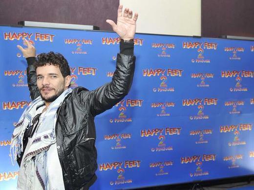 Ator Daniel de Oliveira é um dos dubladores do filme 'Happy Feet 2: O Pinguim', ao lado do cantor Sidney Magal