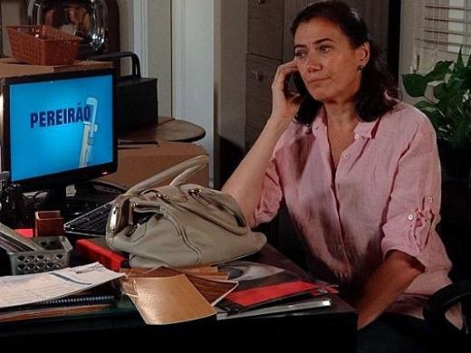 Griselda (Lília Cabral) vai recusar o convite do chef René (Dalton Vigh) no capítulo desta terça-feira na novela Fina Estampa