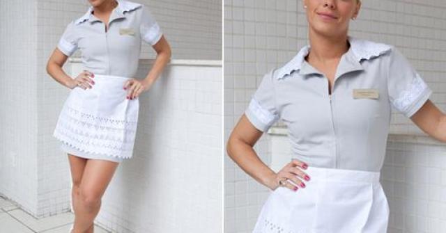 Veja as primeiras fotos de Teodora (Carolina Dieckmann) com uniforme de faxineira; e confira todos os estilos da loira