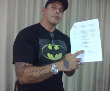 Alexandre Frota documento Joana Machado