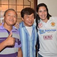 Jackie Chan em churrascaria de São José dos Campos