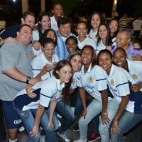 Jackie Chan em churrascaria de São José dos Campos