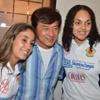 Jackie Chan em churrascaria de São José dos Campos