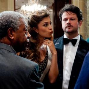 Cena do filme Billi Pig: Marivalda, Wanderley e Padre Roberval