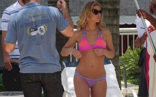 Carolina Dieckmann na novela Fina Estampa da TV Globo