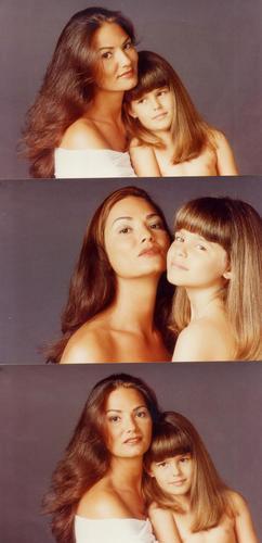 Yasmin Brunet e Luiza Brunet Dia das Mães mãe e filha